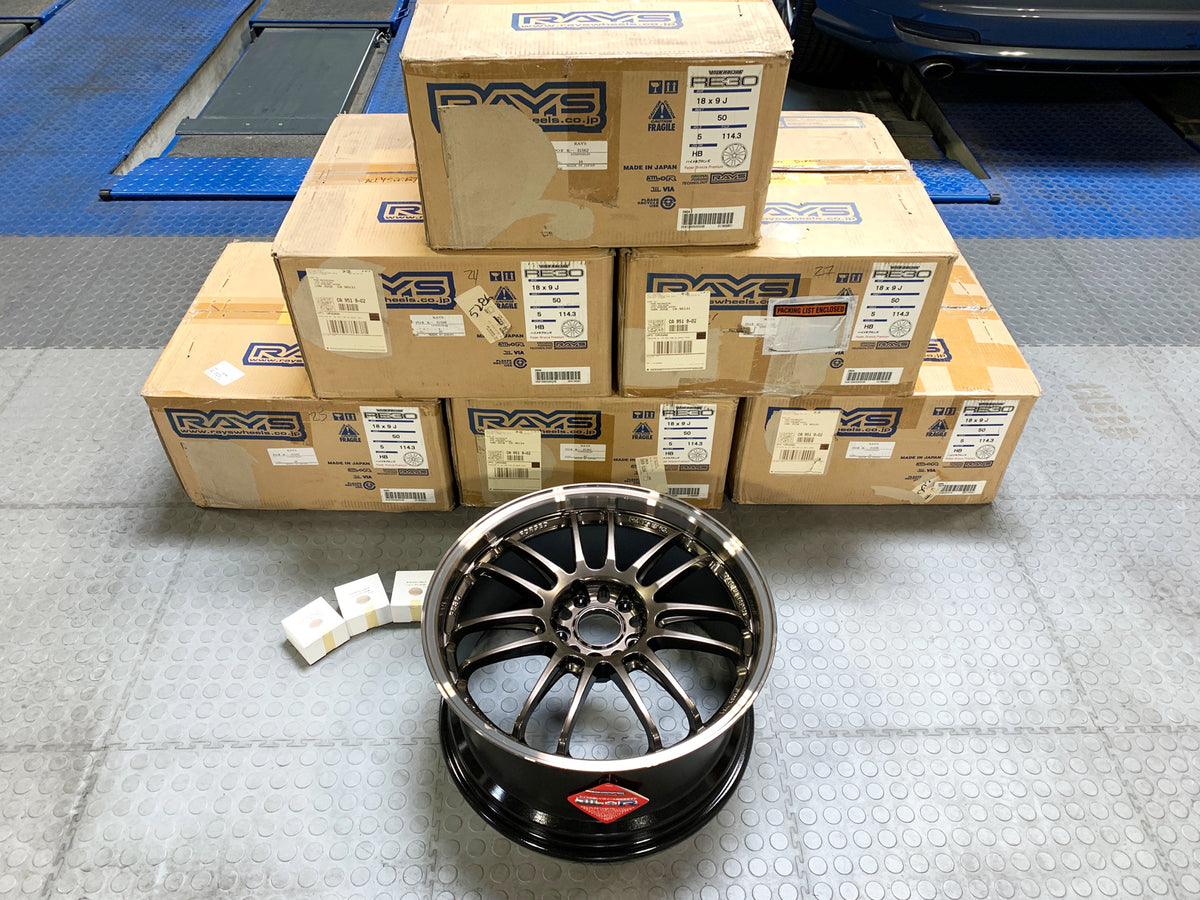 BRAND NEW Volk Racing RE30 Forged Wheels - Hyper Bronze – Mann