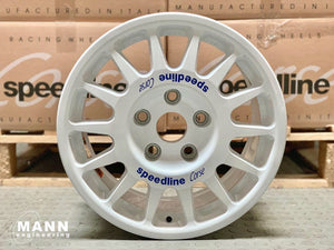 WHITE SPEEDLINE TYPE 2118 GRAVEL RALLY WHEEL, 15X7, 5X114.3, ET49