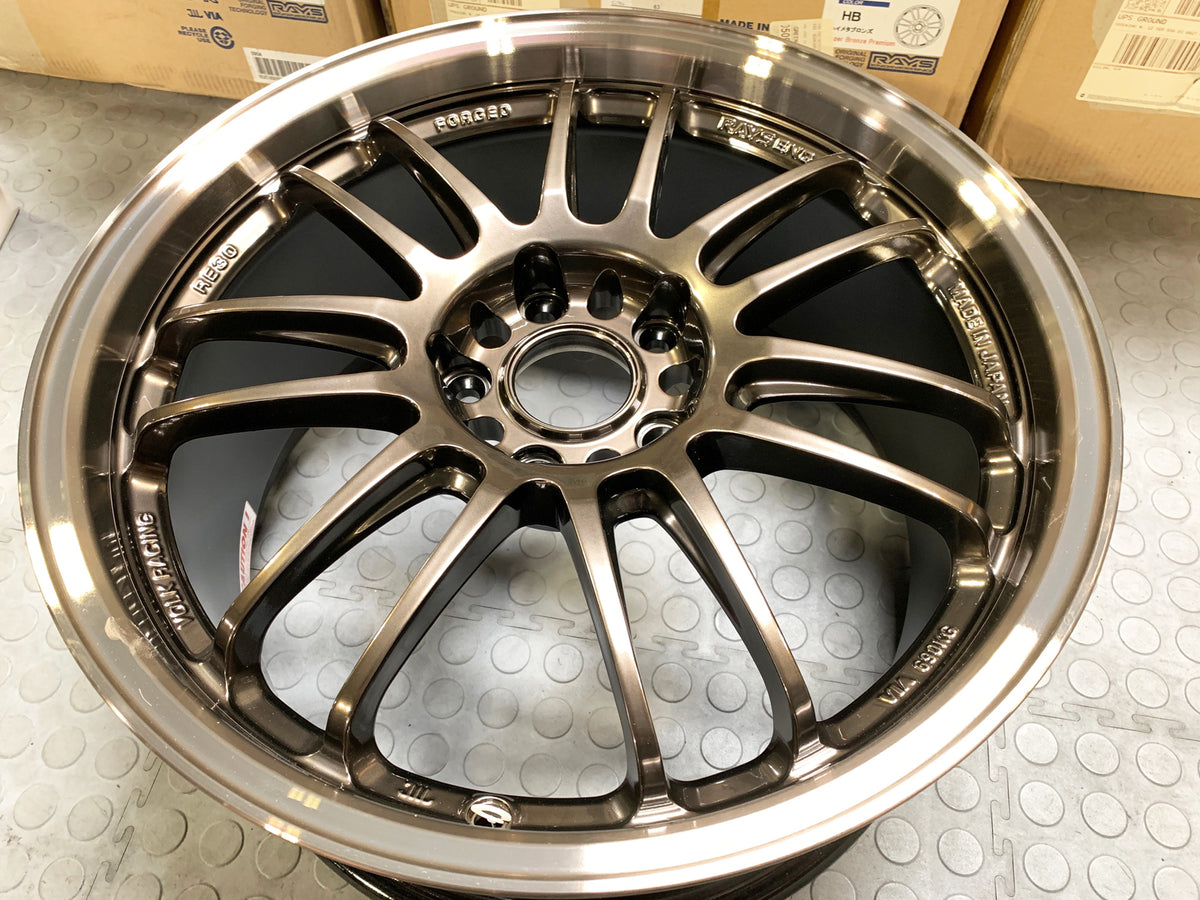 BRAND NEW Volk Racing RE30 Forged Wheels - Hyper Bronze – Mann Engineering