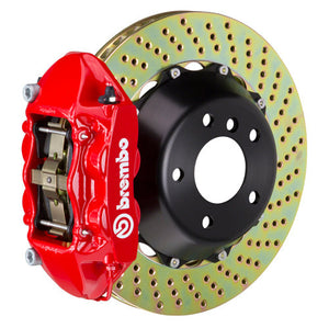 Brembo GT Big Brake System | (R) 4-Piston Monobloc Calipers | 380x28mm (15") 2-Piece Discs - REAR